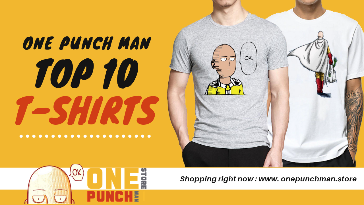 Top 15 áo thun One Punch Man hot nhất mùa hè 2020