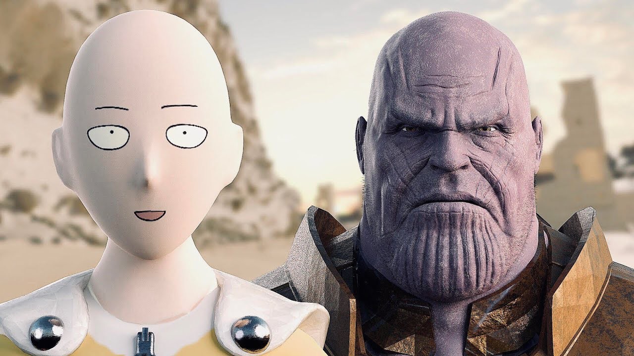 When Saitama Fought Against Thanos - Who Will Be The Winner?