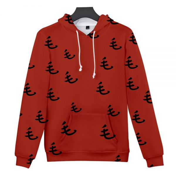 Red One Punch Man Cosplay Hoodie